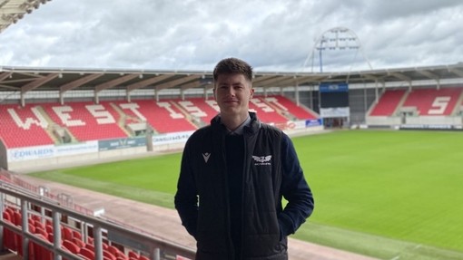 Jac in a stadium