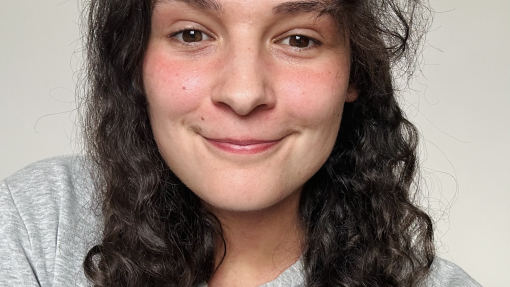 A picture taken by Martha Lee of herself smiling
