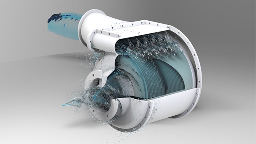 product design of a Tesla turbine by replacing flat discs with custom-engineered hyperbolic funnels to optimize flow dynamics and energy efficiency