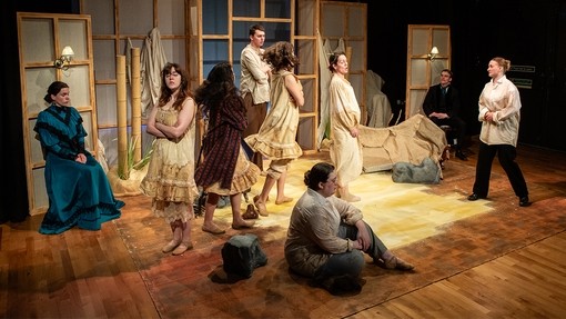 The Admirable Crichton - Act Two, The Island, Photos by Jennie Caldwell.