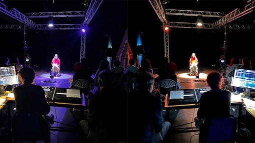 Learning to support the mood of a piece through lighting.