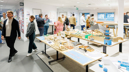 Architecture student work exhibition