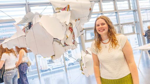 art and design clouds out of paper