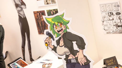 illustration exhibition of students work