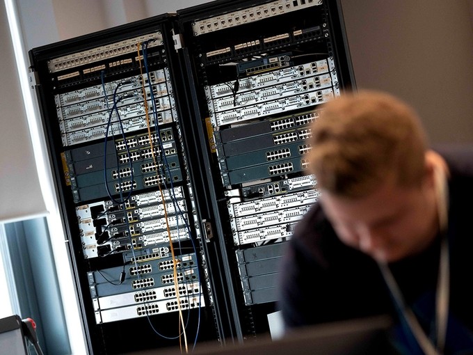 Computer servers.